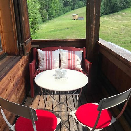 Ferienwohnung Morgentau Am Rande Der Wildnis Sibratsgfall Luaran gambar