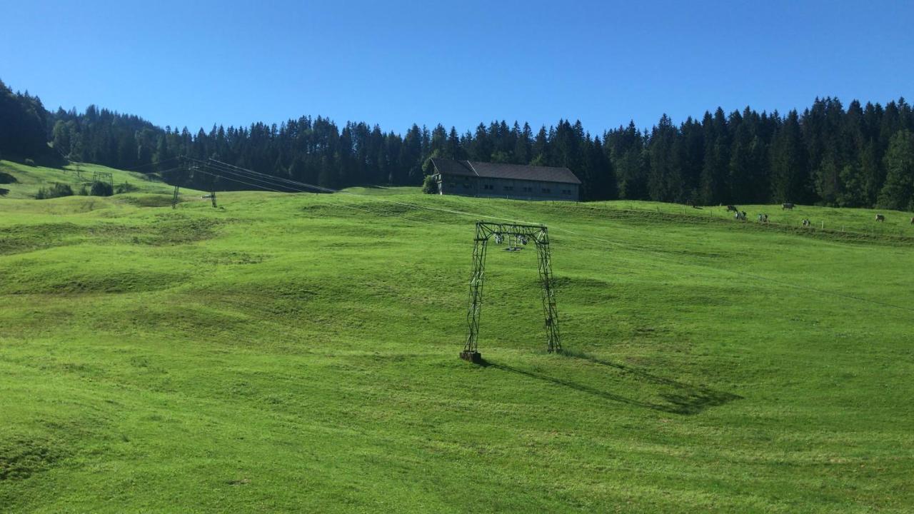 Ferienwohnung Morgentau Am Rande Der Wildnis Sibratsgfall Luaran gambar