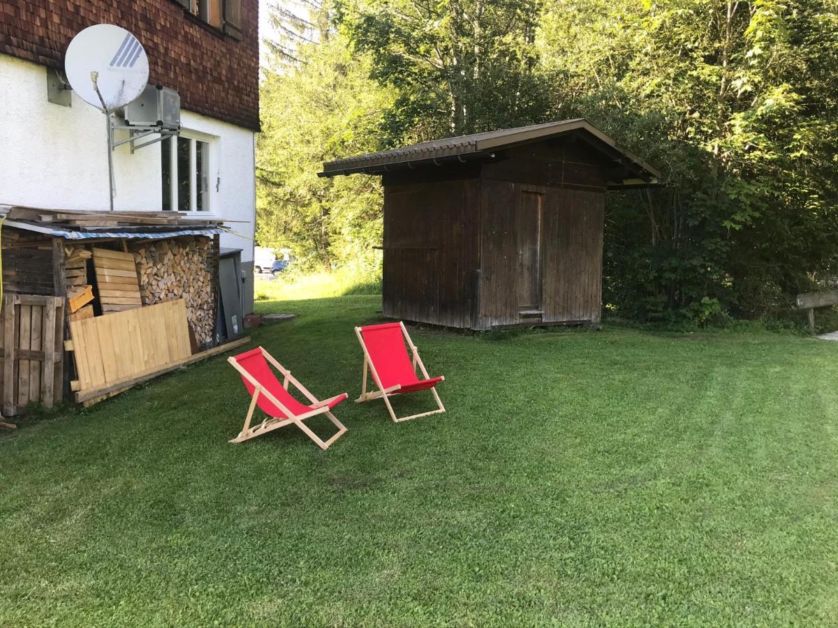 Ferienwohnung Morgentau Am Rande Der Wildnis Sibratsgfall Luaran gambar