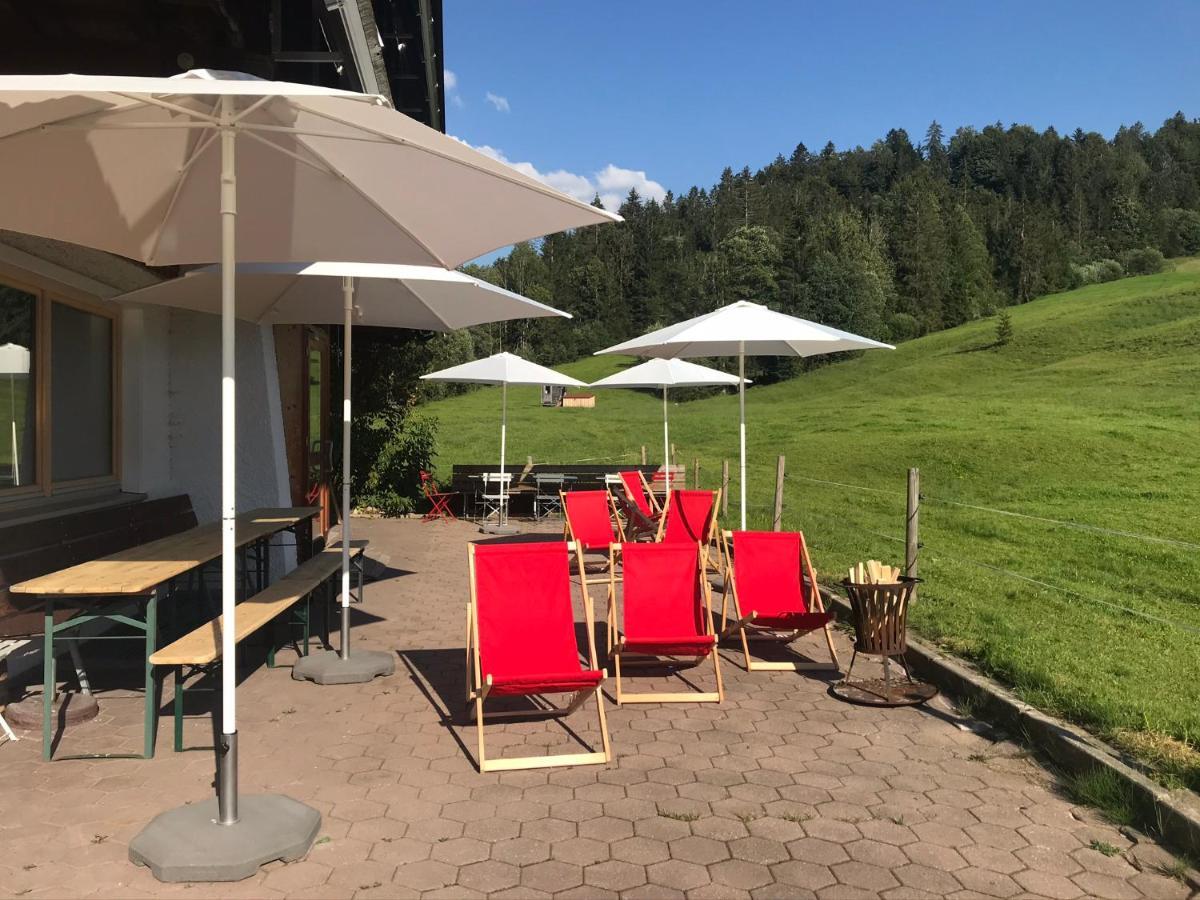 Ferienwohnung Morgentau Am Rande Der Wildnis Sibratsgfall Luaran gambar