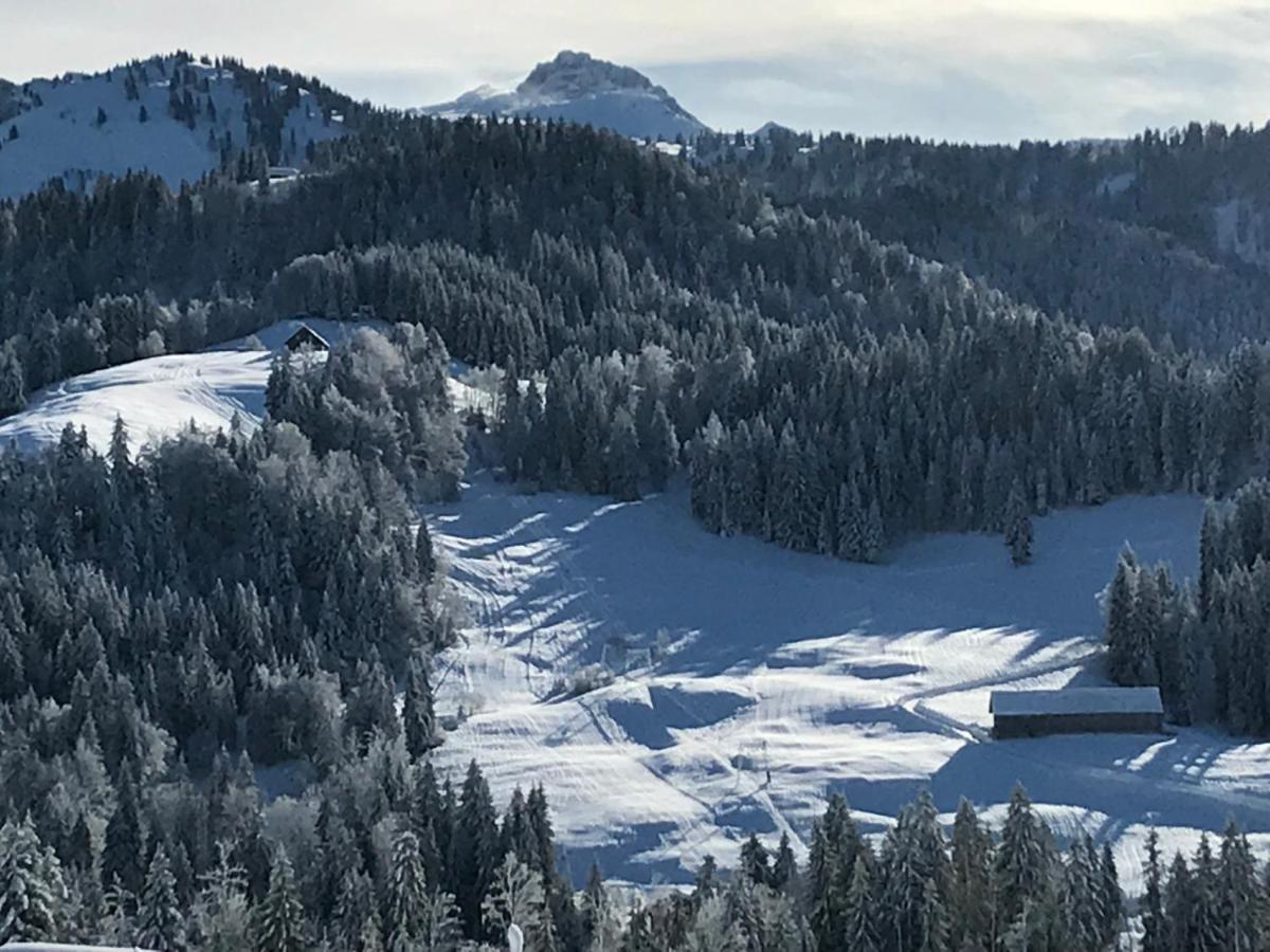 Ferienwohnung Morgentau Am Rande Der Wildnis Sibratsgfall Luaran gambar