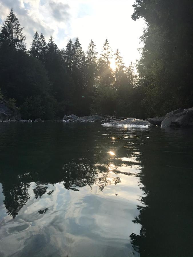 Ferienwohnung Morgentau Am Rande Der Wildnis Sibratsgfall Luaran gambar