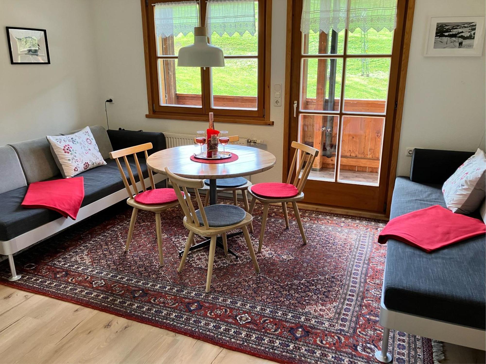 Ferienwohnung Morgentau Am Rande Der Wildnis Sibratsgfall Luaran gambar